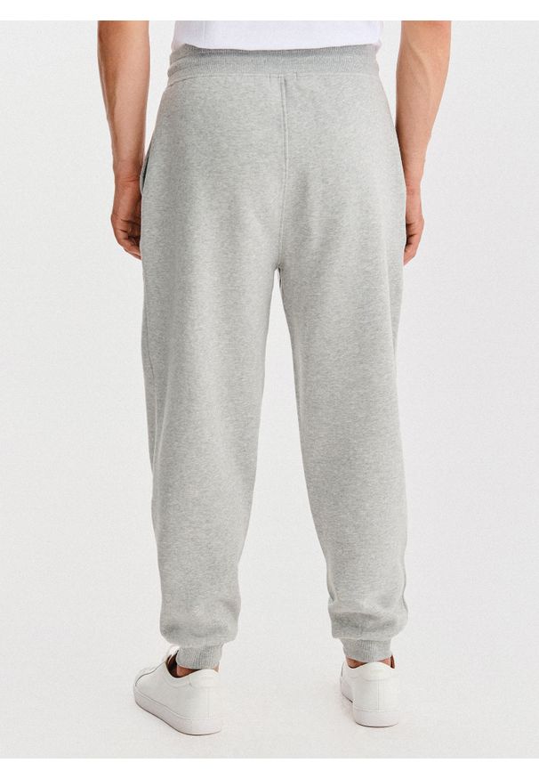 Pako Lorente - PAKO LORENTE - Spodnie dresowe w szarym kolorze. Okazja: na co dzień. Kolor: szary. Materiał: dresówka. Wzór: gładki. Styl: casual