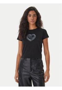 Hugo - HUGO T-Shirt Dichroma_B 50560769 Czarny Slim Fit. Kolor: czarny. Materiał: bawełna #1