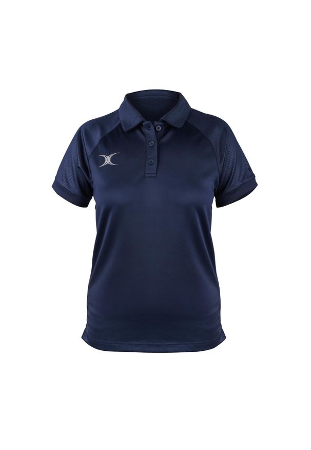 GILBERT - Damska koszulka polo Gilbert Evo. Typ kołnierza: polo. Kolor: niebieski