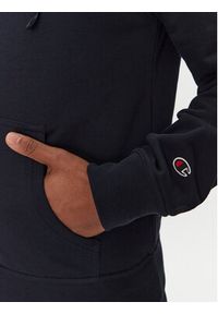 Champion Bluza 220728 Granatowy Slim Fit. Kolor: niebieski. Materiał: syntetyk, bawełna