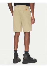 Timberland Szorty materiałowe TB0A5U2K Beżowy Regular Fit. Kolor: beżowy. Materiał: bawełna