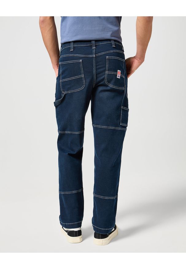 Wrangler - MESKIE SPODNIE WRANGLER CASEY JONES UTILITY MIDNIGHT 112356847