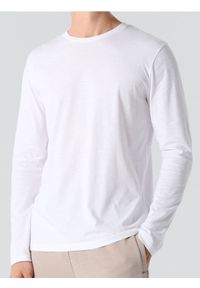 Sinsay - Bawełniana koszulka basic - biały. Kolor: biały. Materiał: bawełna