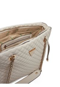 Guess Torebka HWEQG9 54122 Écru. Materiał: skórzane #4