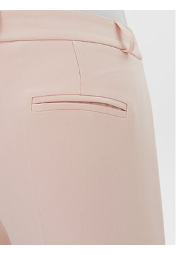 Maryley Spodnie materiałowe 25EB52Z/M24/43PY Różowy Regular Fit. Kolor: różowy. Materiał: syntetyk