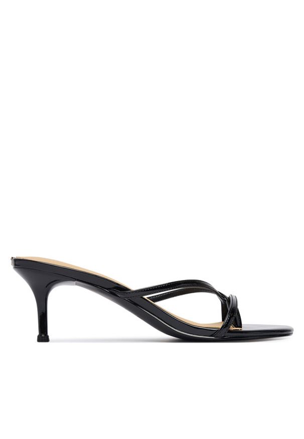 Guess Sandały FLJGZY PAF03 Czarny. Kolor: czarny. Materiał: skóra