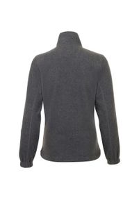 SOL'S - Damska Bluza Polarowa North Fleece Jacket. Kolor: szary. Materiał: polar. Sezon: zima