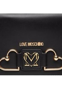 Love Moschino - LOVE MOSCHINO Torebka JC4436PP0FKT0000 Czarny. Kolor: czarny. Materiał: skórzane #3