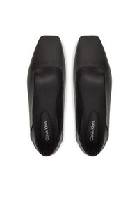 Calvin Klein Baleriny Flat Ballerina - Lth HW0HW02463 Czarny. Kolor: czarny. Materiał: skóra #5