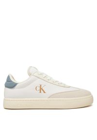 Calvin Klein Jeans Sneakersy Classic Cupsole Low Mix Mg YM0YM01169 Écru. Materiał: materiał