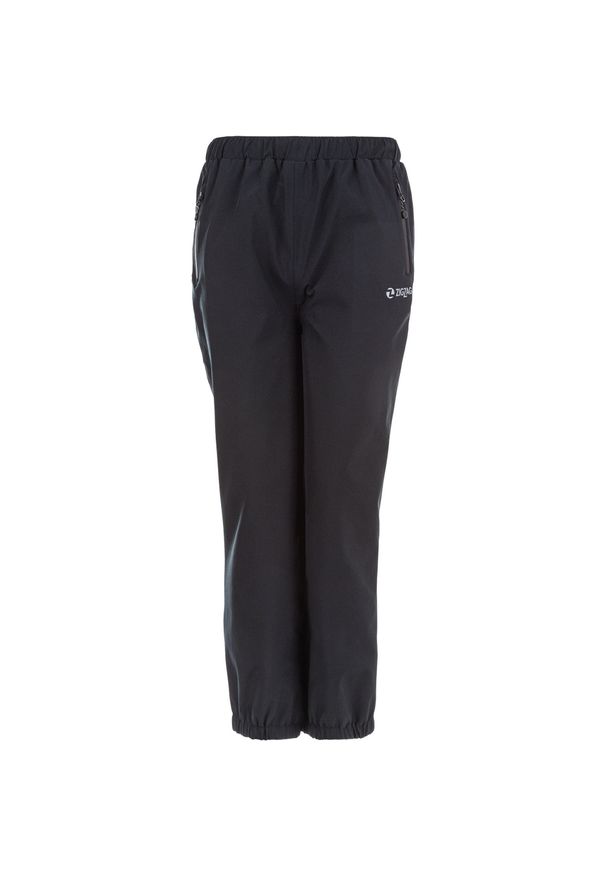 ZigZag - Dziecięce spodnie wodoodporne Zigzag Bloomer. Kolor: czarny. Sport: turystyka piesza
