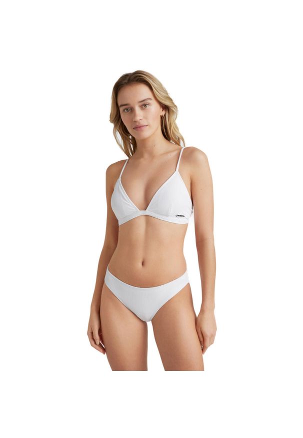 Kostium kąpielowy damskie O'Neill Alia Cruz Bikini Set. Kolor: biały. Materiał: poliamid, materiał