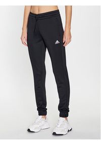 Adidas - adidas Dres Linear HZ2258 Czarny Regular Fit. Kolor: czarny. Materiał: syntetyk #5