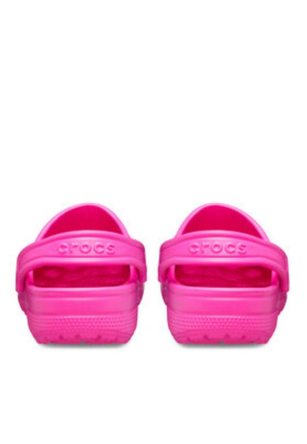Crocs Klapki Classic 10001 Różowy. Kolor: różowy