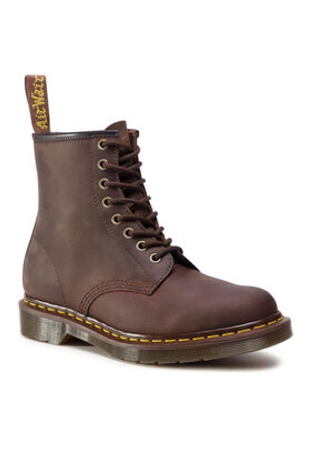 Dr. Martens Glany 1460 11822203 Brązowy. Kolor: brązowy. Materiał: nubuk, skóra