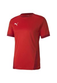 Puma - Męska Koszulka TeamGoal 23. Kolor: czerwony