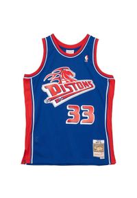 Mitchell & Ness - Koszulka NBA Detroit Pistons Grant Hill. Kolor: niebieski. Sport: koszykówka #1