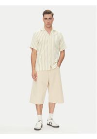 Jack & Jones - Jack&Jones Koszula Coba 12271060 Beżowy Relaxed Fit. Kolor: beżowy. Materiał: bawełna #3