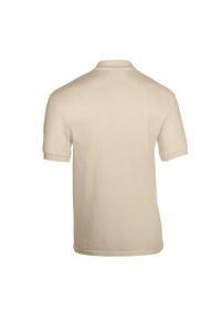 GILDAN - Koszulka Polo Dla Dorosłych Unisex Dryblend Jersey. Typ kołnierza: polo. Kolor: beżowy. Materiał: jersey