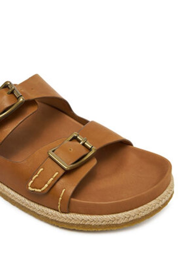 Polo Ralph Lauren Espadryle Turbach Dbls 803961287001 Brązowy. Kolor: brązowy. Materiał: skóra