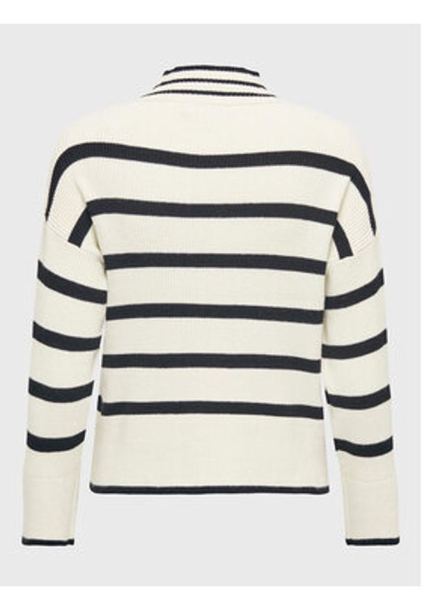 only - ONLY Sweter Fibi 15259096 Beżowy Regular Fit. Kolor: beżowy. Materiał: wiskoza