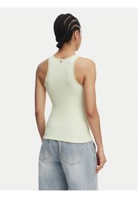 BOSS Top C_Eplie 50553479 Zielony Slim Fit. Kolor: zielony. Materiał: bawełna #3