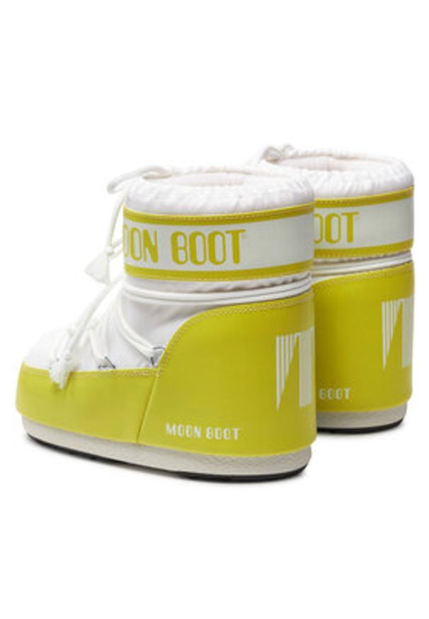 Moon Boot Śniegowce Mb Icon Low Nylon 80D1409340 Zielony. Kolor: zielony. Materiał: materiał