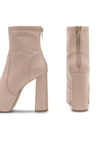 Eva Minge Botki LUGO-111072 Beżowy. Kolor: beżowy. Materiał: skóra #2
