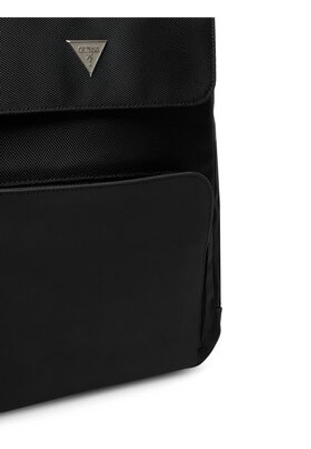 Guess Plecak HMBEHN P6211 Czarny. Kolor: czarny. Materiał: materiał