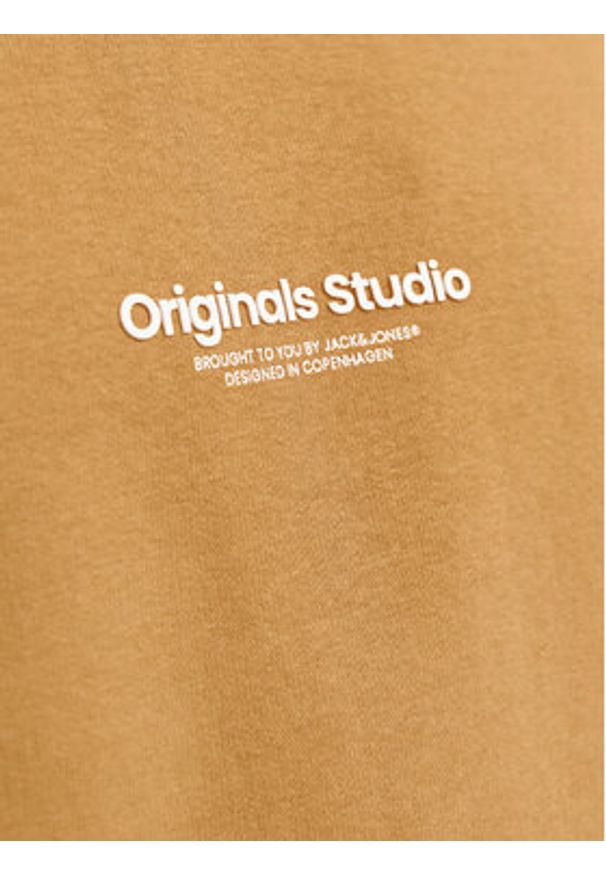 Jack & Jones Bluza Vesterbro 12241694 Beżowy Relaxed Fit. Kolor: beżowy. Materiał: syntetyk, bawełna