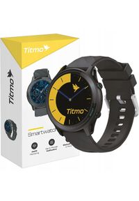 krainaGSM - SMARTWATCH Titmo O-100 SPORTOWY WODOODPORNY ROZMOWY BLUETOOTH KROKOMIERZ. Rodzaj zegarka: smartwatch. Styl: sportowy #1