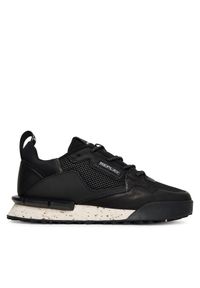 Replay - REPLAY Sneakersy GMS1P.000.C0066L Czarny. Kolor: czarny. Materiał: skóra