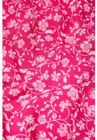 mango - Mango sukienka Solange kolor różowy mini rozkloszowana. Typ kołnierza: dekolt w karo. Kolor: różowy. Typ sukienki: rozkloszowane. Długość: mini #2