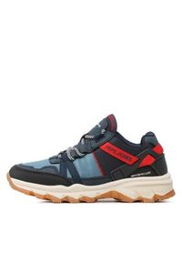 Pepe Jeans Sneakersy PBS30531 Granatowy. Kolor: niebieski. Materiał: materiał