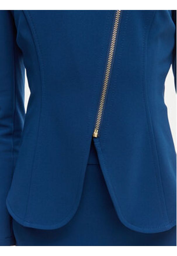 Rinascimento Marynarka CFC0127901003 Niebieski Slim Fit. Kolor: niebieski. Materiał: syntetyk