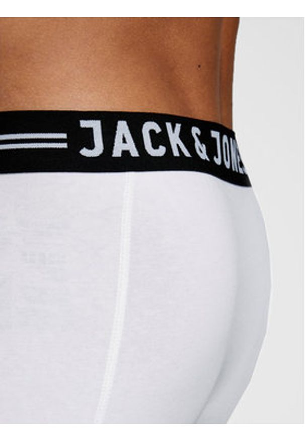 Jack & Jones Komplet 3 par bokserek 12081832 Kolorowy. Materiał: bawełna. Wzór: kolorowy