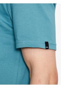 Quiksilver T-Shirt Core Bubble EQYZT07232 Niebieski Regular Fit. Kolor: niebieski. Materiał: bawełna #3