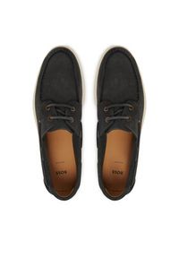 BOSS Półbuty Sienne 50563130 Szary. Kolor: szary. Materiał: skóra, zamsz #4
