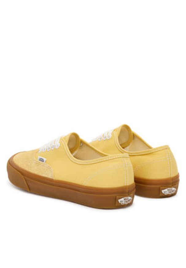 Vans Tenisówki Authentic VN000D6GBK11 Żółty. Kolor: żółty. Materiał: materiał