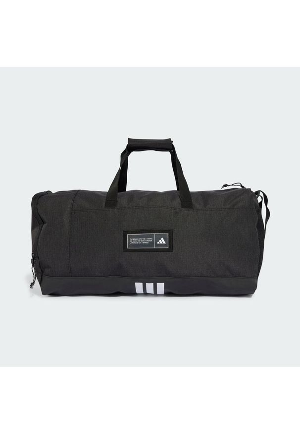 Adidas - 4ATHLTS Duffel Bag Medium. Kolor: czarny, biały, wielokolorowy. Materiał: materiał. Sport: fitness