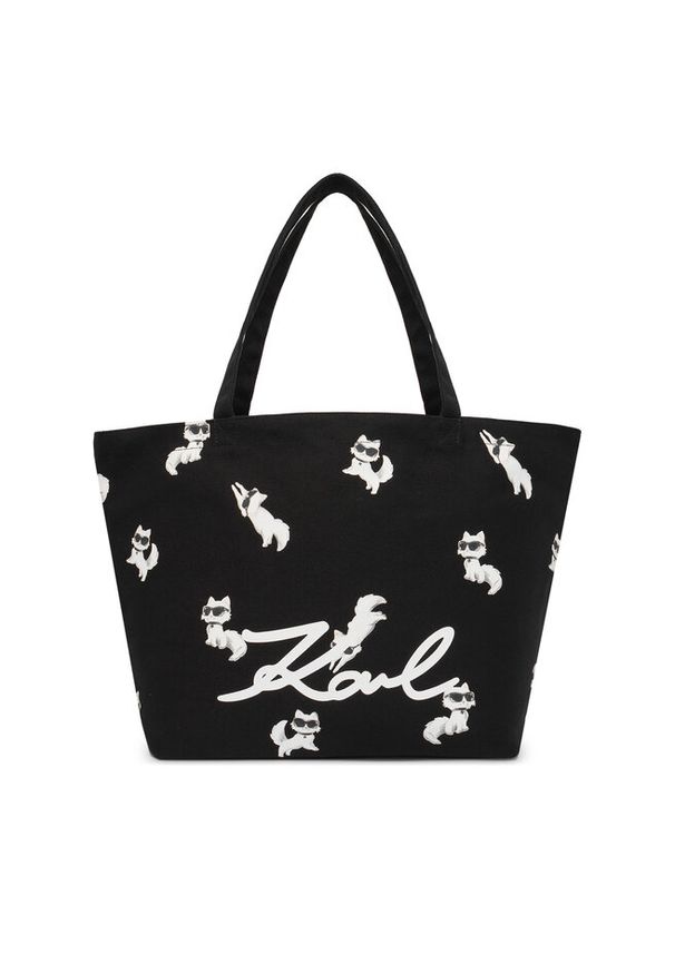 Karl Lagerfeld - Torebka KARL LAGERFELD. Kolor: czarny