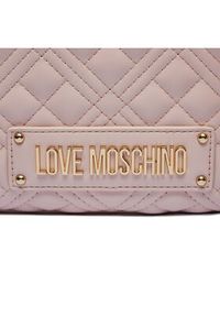 Love Moschino - LOVE MOSCHINO Torebka JC4013PP1ILA0601 Różowy. Kolor: różowy. Materiał: skórzane