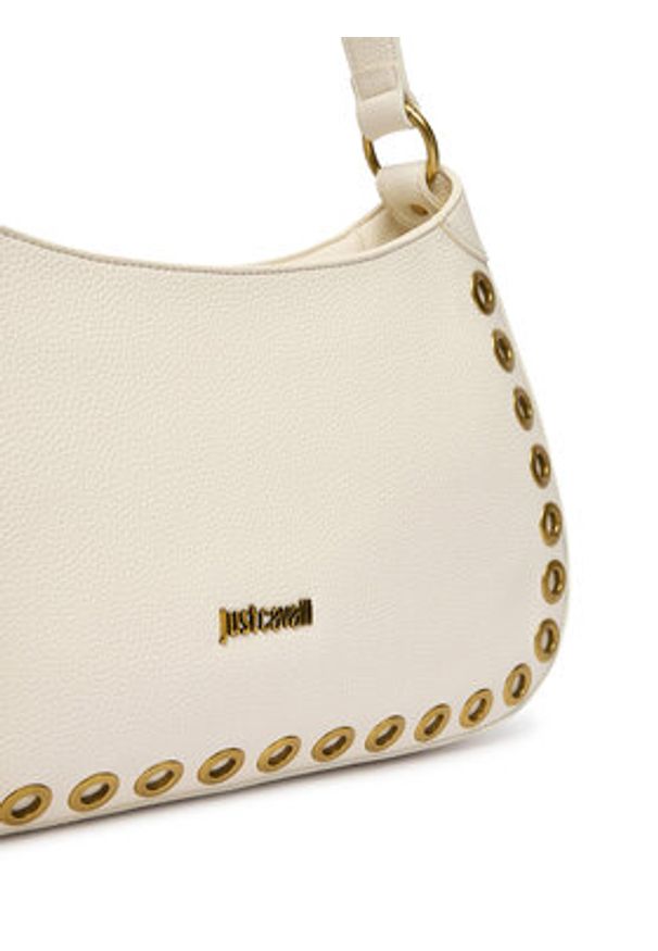 Just Cavalli Torebka 80RA4BF6 ZSB81 Écru. Materiał: skórzane