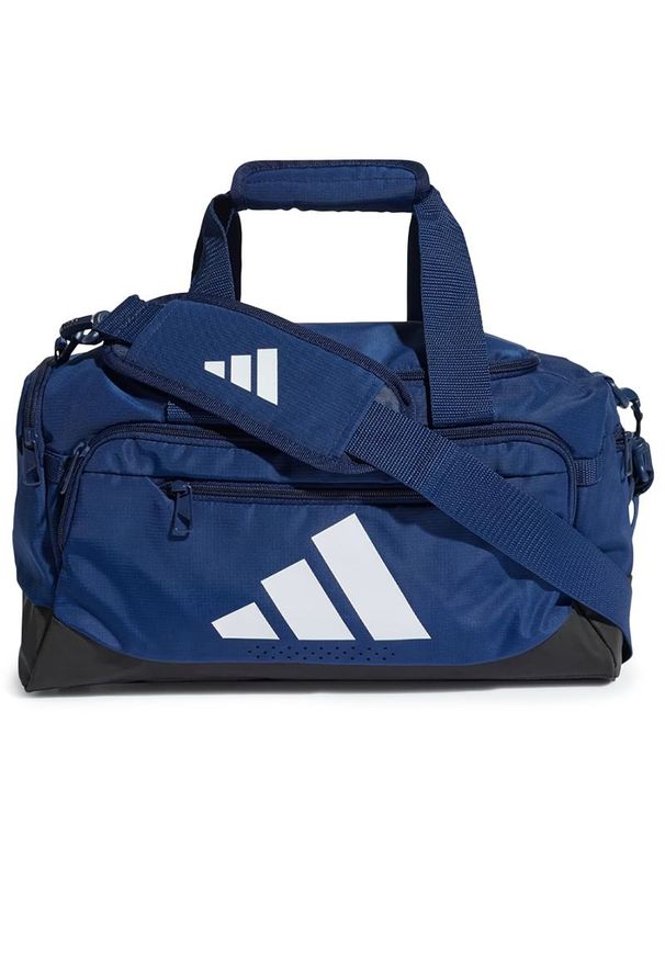 Adidas - Torba adidas Training Defender Duffle KE6244 - granatowa. Kolor: niebieski. Materiał: poliester. Sport: fitness