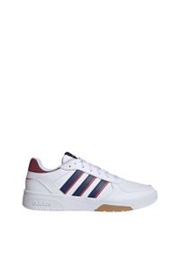 Adidas - CourtBeat Court Lifestyle Shoes. Kolor: biały, czerwony, wielokolorowy, niebieski. Materiał: materiał. Sport: tenis