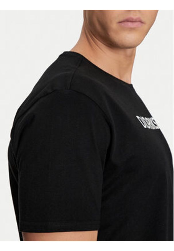 Didriksons T-Shirt Harald 505551 Czarny Regular Fit. Kolor: czarny. Materiał: bawełna