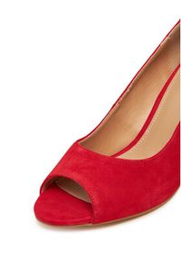 Lasocki Szpilki WYL4166-1Z Czerwony. Kolor: czerwony. Materiał: skóra, zamsz. Obcas: na szpilce #7