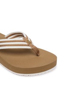 TOMMY HILFIGER - Tommy Hilfiger Japonki FW0FW09196 Beżowy jasny. Kolor: beżowy. Materiał: syntetyk #3