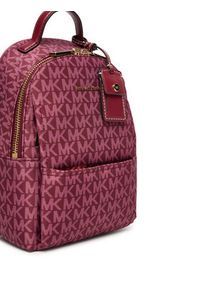 MICHAEL Michael Kors Plecak 30T5G3XB1U Bordowy. Kolor: czerwony. Materiał: skóra #6