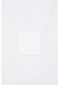 BOSS koszula Boss Casual 50467324 męska kolor biały slim z kołnierzykiem button-down. Okazja: na co dzień. Typ kołnierza: button down. Kolor: biały. Długość rękawa: długi rękaw. Długość: długie. Styl: casual #4